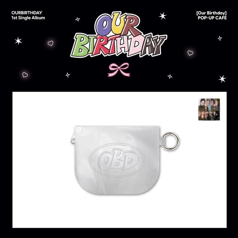OURBIRTHDAY - mini pouch keyring - our birthday 1