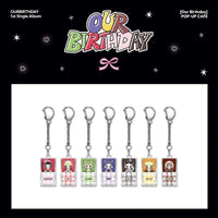 OURBIRTHDAY - random keycap keyring - our birthday 1
