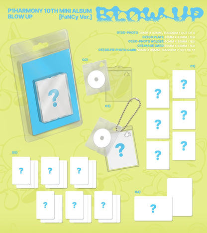 P1HARMONY - BLOW UP (10th Mini Album) [FaNCy Ver.] [RANDOM] [SOUNDWAVE]