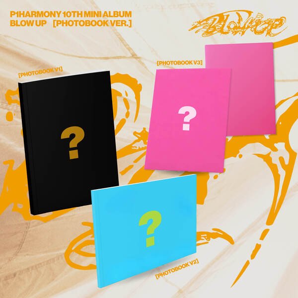 P1HARMONY - BLOW UP (10th Mini Album) [Photobook Ver.] [RANDOM] [SOUNDWAVE]