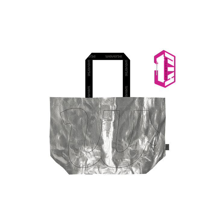 p1harmony - [p1harmony] weverse reusable bag &amp; carabiner 1