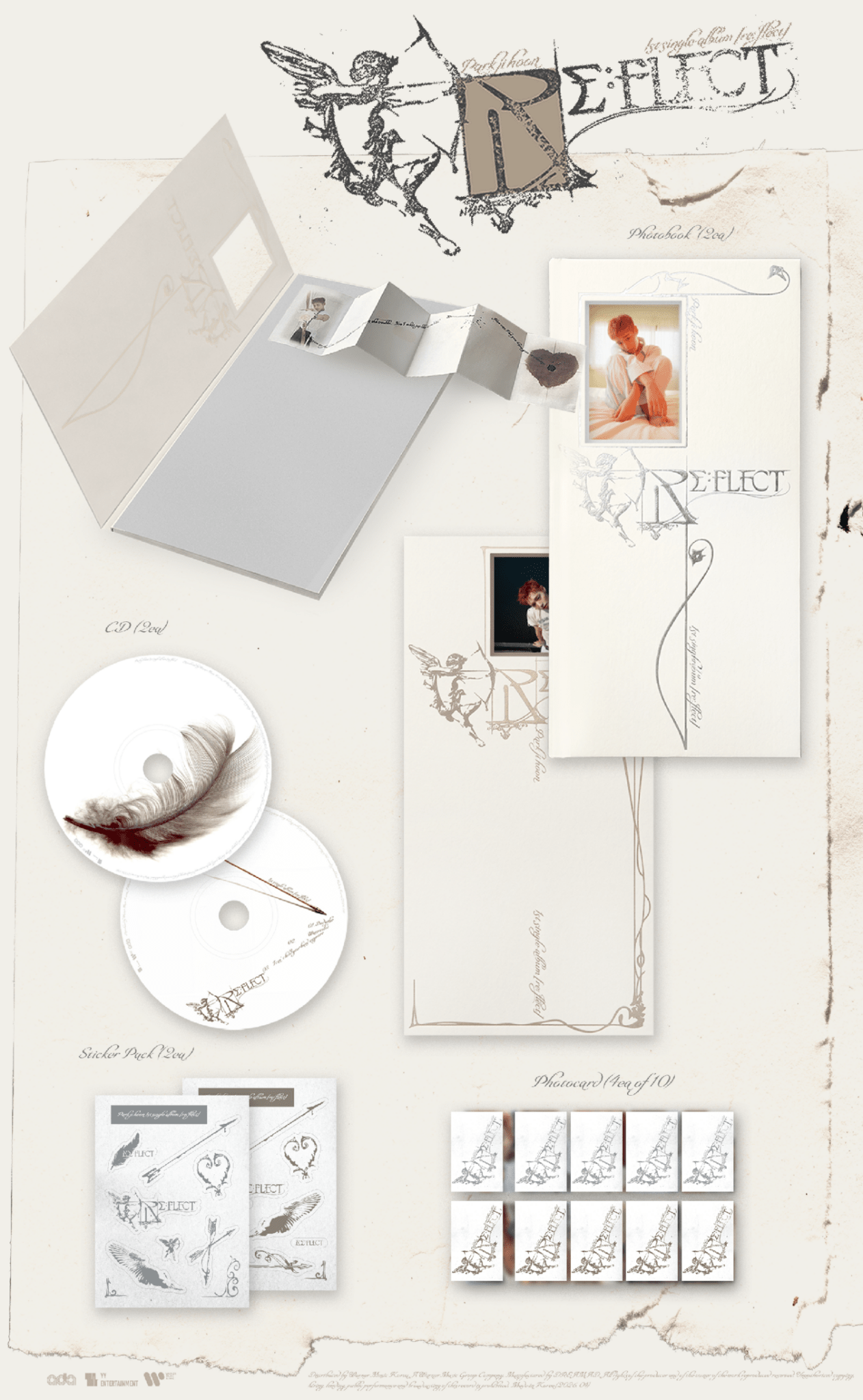 [Album]Park Ji - hoon RE:FLECT (A Ver. / B Ver. / 2 versions set) - product_vendor,