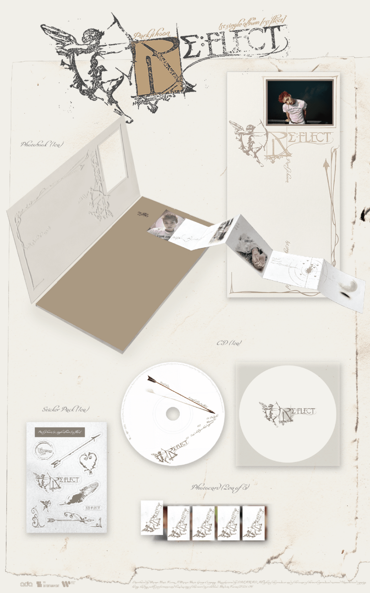 [Album]Park Jihoon RE:FLECT (B Ver.) - product_vendor,