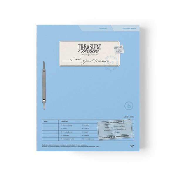 [Visual Goods][PHOTOBOOK] TREASURE - TREASURE ARCHIVE : TREASURE 6th ANNIVERSARY-product_vendor, lowest price, EU shipping, Pre order benefit