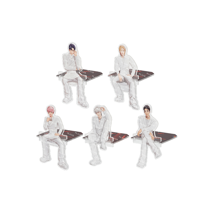 PLAVE - 2026 tour sitting acrylic stand 1