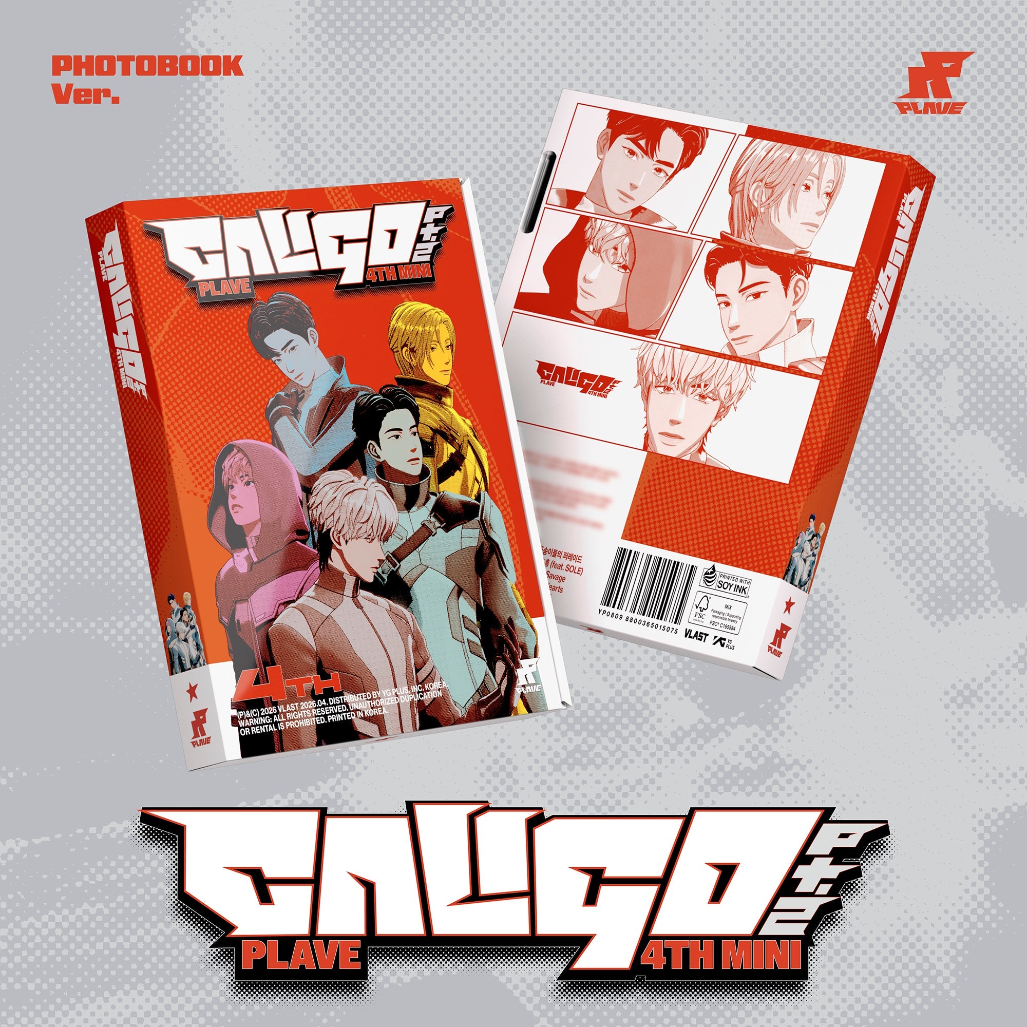 [Album]PLAVE (플레이브) - Caligo Pt.2 (4th Mini Album) [PHOTOBOOK Ver.] - product_vendor,