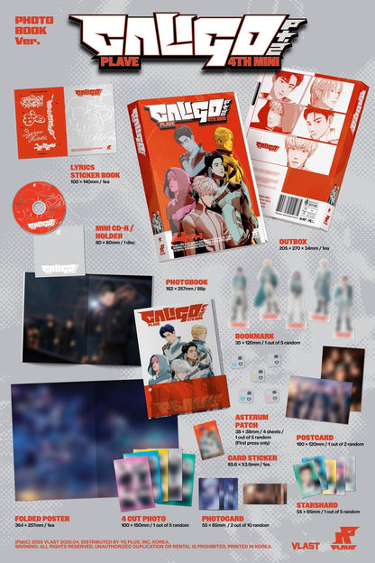 [Album]PLAVE (플레이브) - Caligo Pt.2 (4th Mini Album) [PHOTOBOOK Ver.] - product_vendor,
