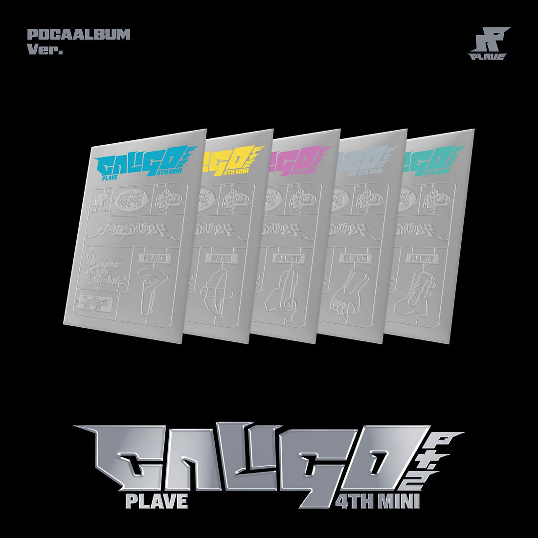 [New Sale Album]PLAVE (플레이브) - Caligo Pt.2 (4th Mini Album) [POCAALBUM Ver. / 5 versions set]. - product_vendor,