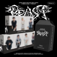 [Album][POB] ALPHA DRIVE ONE - UNBREAKABLE:少年BEAST (2nd Mini Album) [Hissing Ver.] [RANDOM]-product_vendor, lowest price, EU shipping, Pre order benefit