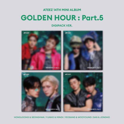 [Album][POB] ATEEZ - GOLDEN HOUR [DIGIPACK UNIT Ver.] [RANDOM] - product_vendor,