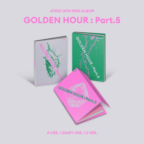 [POB] ATEEZ - GOLDEN HOUR [Standard Ver.] [SET]