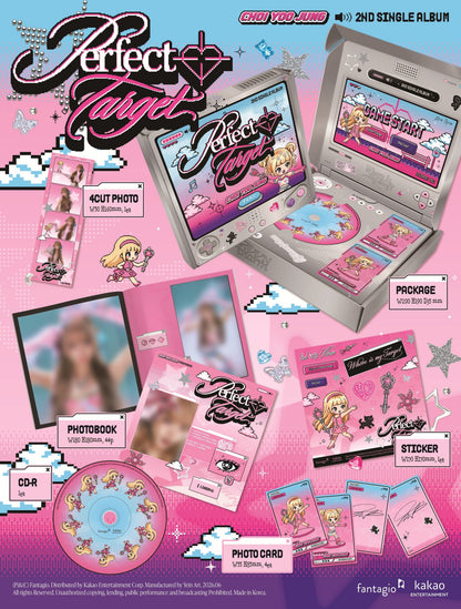 [Album][POB] CHOI YOOJUNG - Perfect Target (2nd Single Album)-product_vendor, lowest price, EU shipping, Pre order benefit