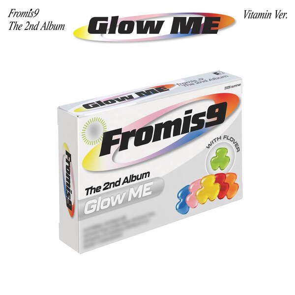 [Album][POB] FROMIS_9 - Glow ME (The 2nd Album) [Vitamin Ver.]-product_vendor, lowest price, EU shipping, Pre order benefit