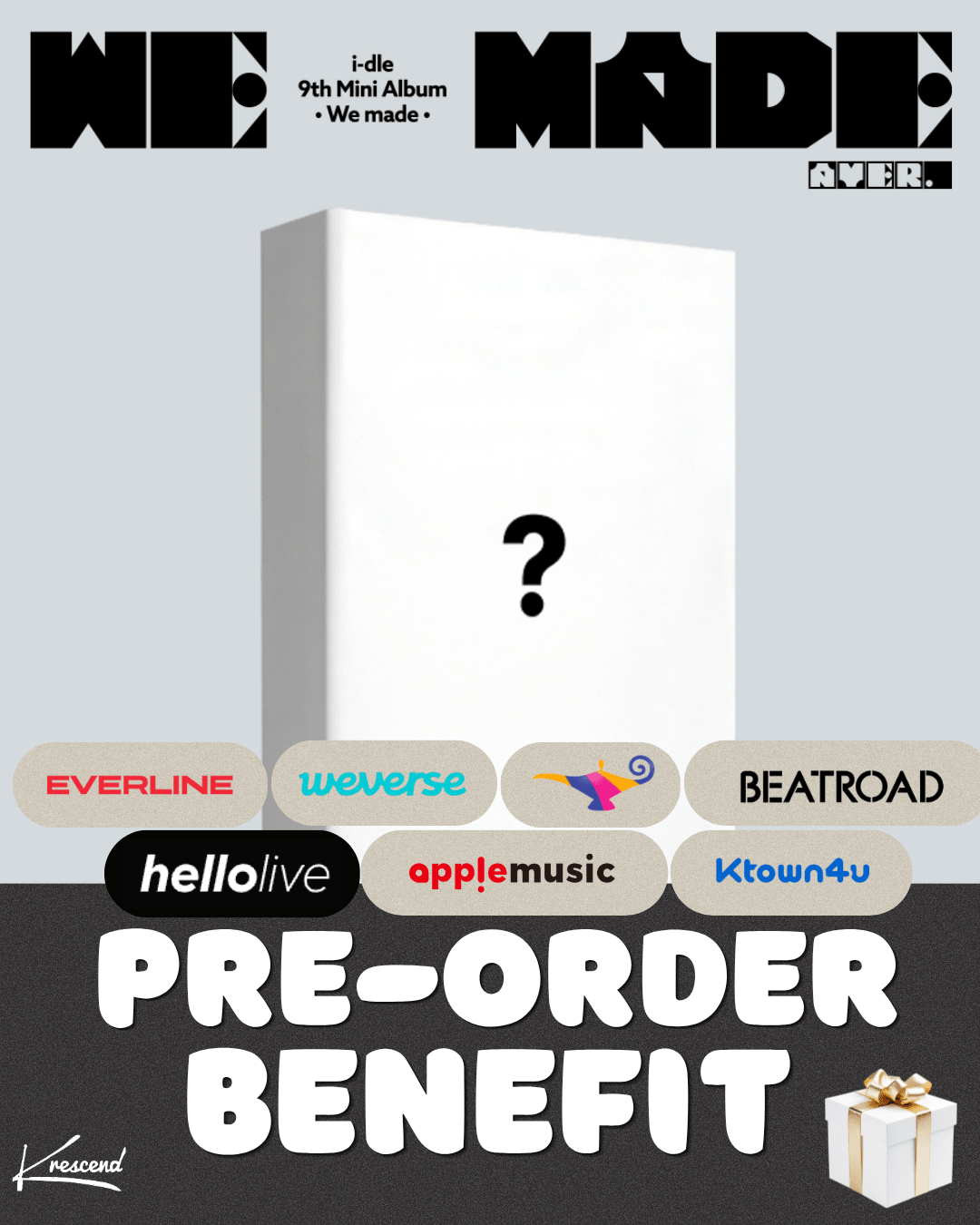 [Album][POB] i-dle - We Made (Mini 9th Album) [A Ver.]-product_vendor,