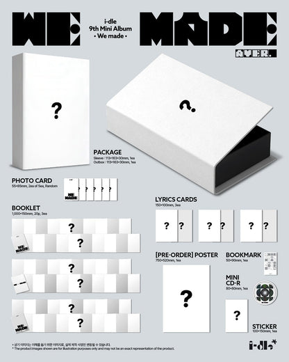 [Album][POB] i-dle - We Made (Mini 9th Album) [A+B Ver. Ver.]-product_vendor,