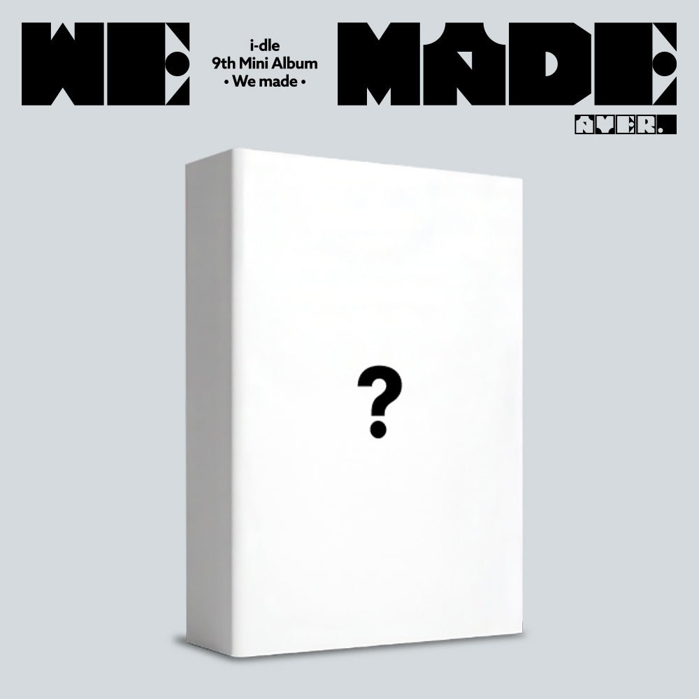 [Album][POB] i-dle - We Made (Mini 9th Album) [A+B Ver. Ver.]-product_vendor,