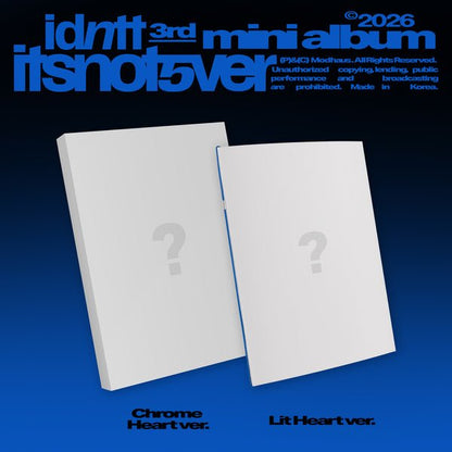 [Album][POB] IDNTT - itsnotover [CHOOSE]-product_vendor,NO POB lowest price, EU shipping, Pre order benefit