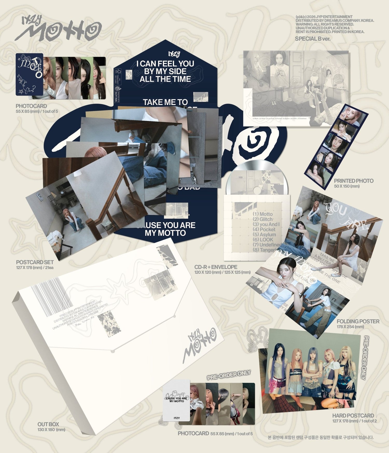 [Album][POB] ITZY - Motto [Special album Ver.] [RANDOM] - product_vendor,