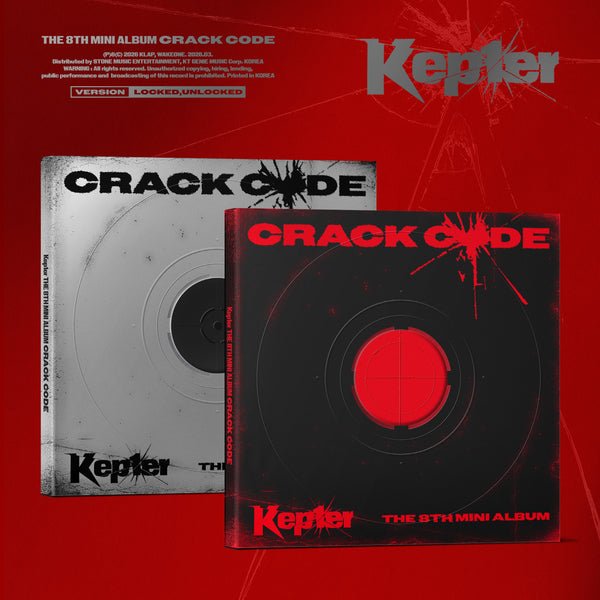 [Event Album][POB] KEP1ER - CRACK CODE (Member Video Call, total 60 winner, 10 for each) [LOCKED ver. / UNLOCKED ver. Ver.] [RANDOM] [FACE CALL EVENT] - product_vendor,