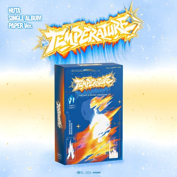 [Album][POB] LEE MINHYUK(HUTA) - TEMPERATURE (SINGLE ALBUM) [PAPER Ver.]-product_vendor, lowest price, EU shipping, Pre order benefit