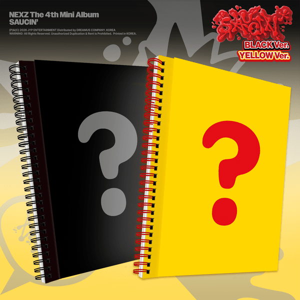 [Album][POB] NEXZ - SAUCIN (2nd single) [BLACK / YELLOW Ver.] [RANDOM]-product_vendor, lowest price, EU shipping, Pre order benefit