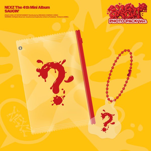 [Album][POB] NEXZ - SAUCIN (2nd single) [PHOTO PACK Ver.]-product_vendor, lowest price, EU shipping, Pre order benefit