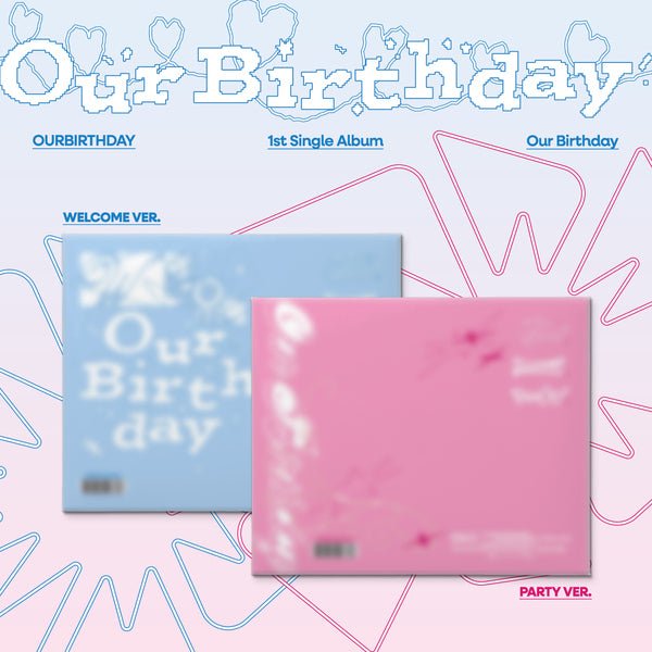 [Album][POB] OURBIRTHDAY - Our Birthday [PHOTOBOOK Ver.] [RANDOM]-product_vendor, lowest price, EU shipping, Pre order benefit