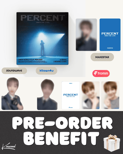 [Visual Goods][POB] [PHOTOBOOK] - ONEW WORLD TOUR (ONEW THE LIVE : PERCENT (%))-product_vendor,