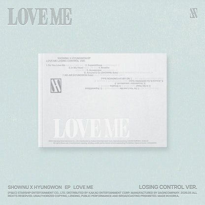 [Album][POB] SHOWNU X HYUNGWON - LOVE ME (EP ALBUM) [CHOOSE] - product_vendor,WITHMUU