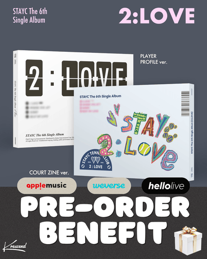 [Album][POB] STAYC - 2:LOVE (The 6th Single Album) [RANDOM] - product_vendor,