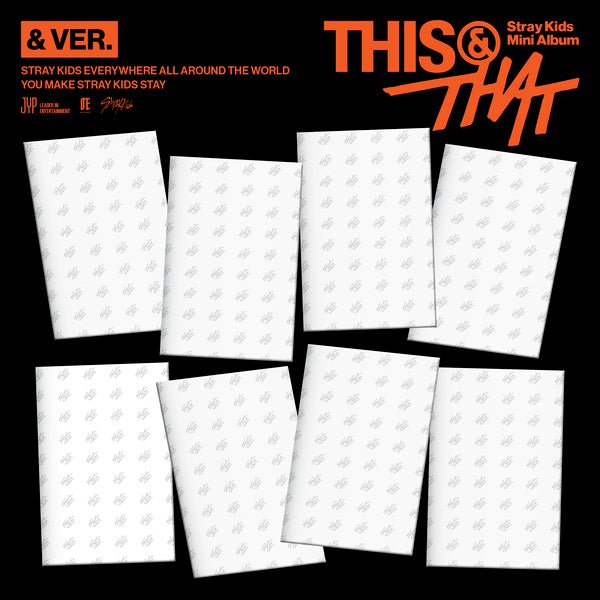 [Album][POB] STRAY KIDS - THIS &amp; THAT [&amp; VER Ver.] [RANDOM]-product_vendor, lowest price, EU shipping, Pre order benefit