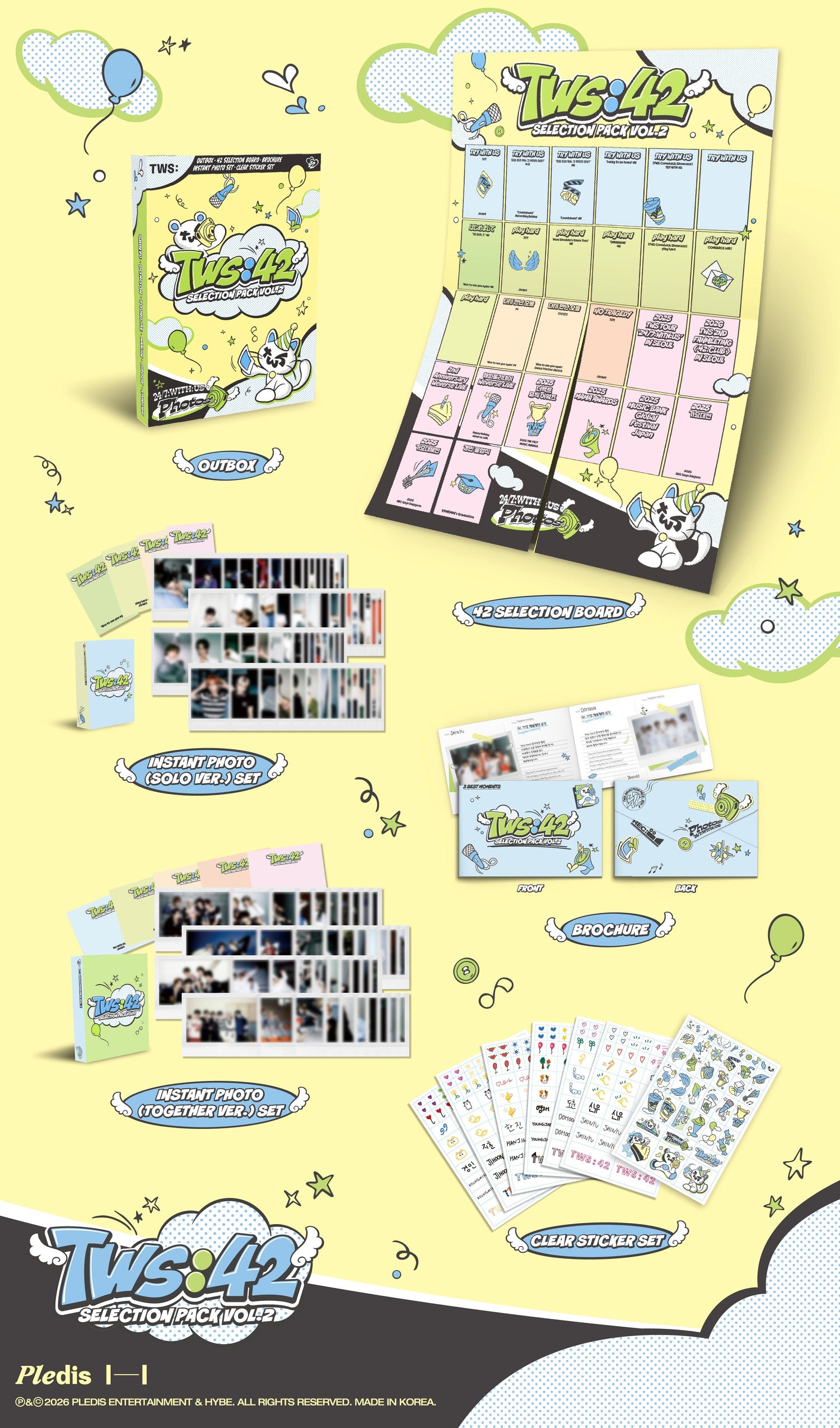 [Visual Goods][POB] TWS - 42 Selection Pack Vol. 2-product_vendor, lowest price, EU shipping, Pre order benefit