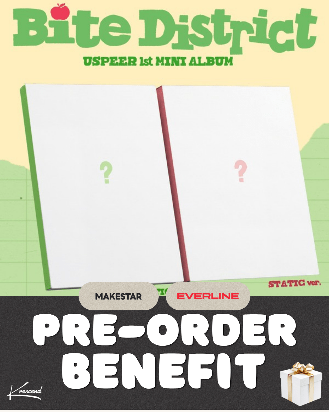 [Album][POB] USPEER - BITE DISTRICT (1st MINI ALBUM) [RANDOM] - product_vendor,