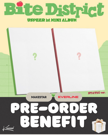 [Album][POB] USPEER - BITE DISTRICT (1st MINI ALBUM) [RANDOM] - product_vendor,