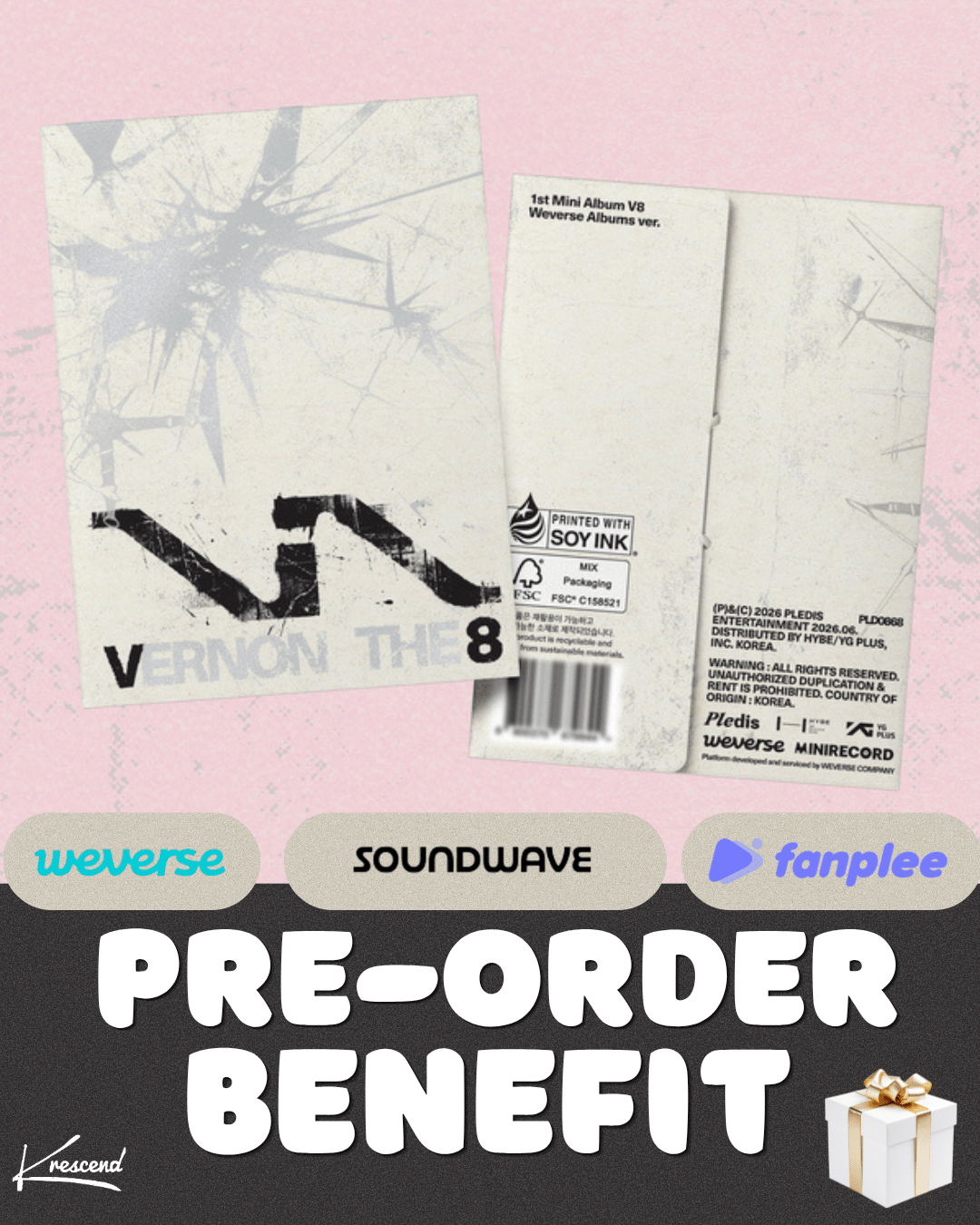 [Album][POB] V8 (SEVENTEEN) - V8&