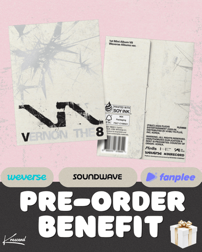 V8 (seventeen) - v8' (1st mini album) [weverse ver.] – Krescend