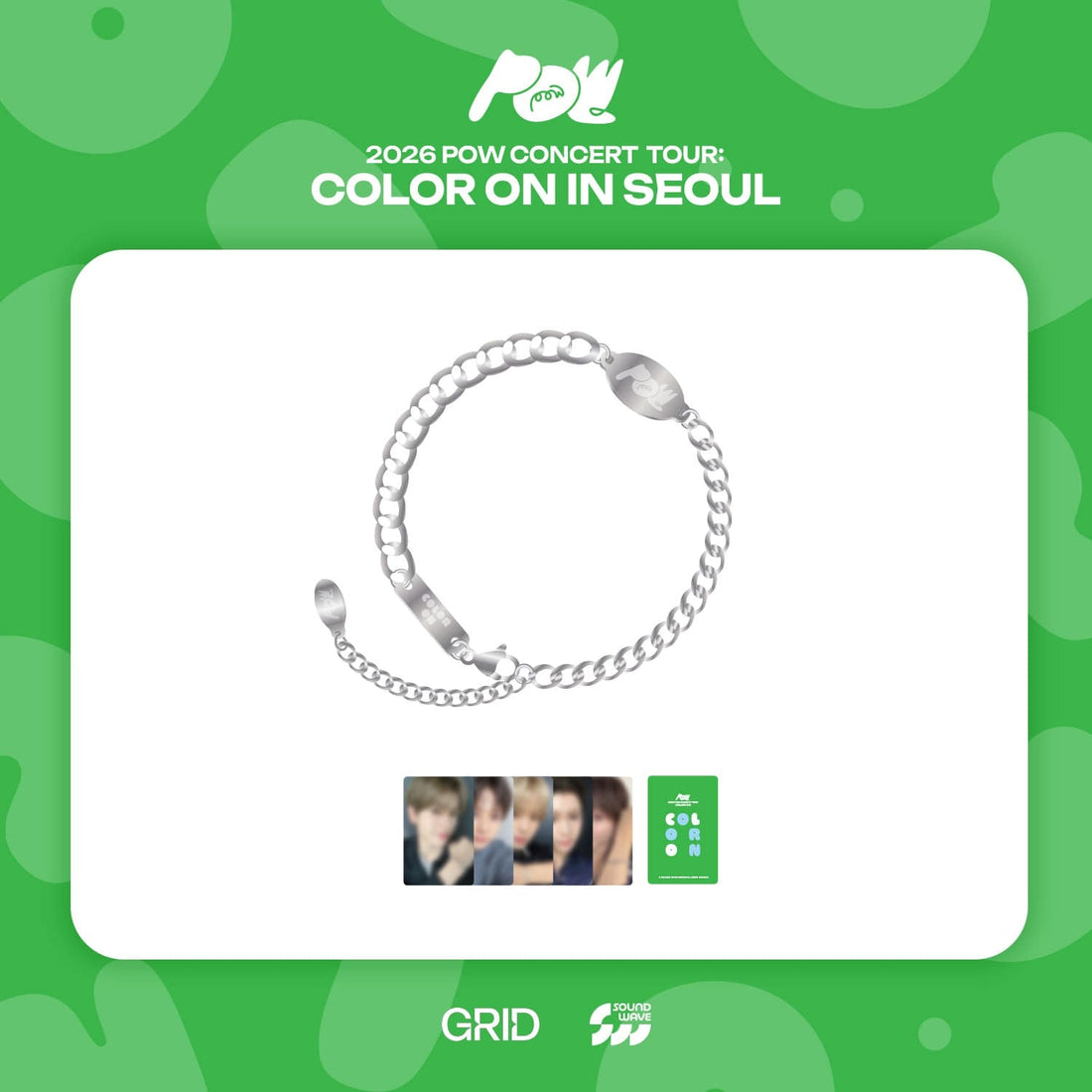 POW - 2026 concert [color on in seoul] md 04. surgical steel bracelet 1