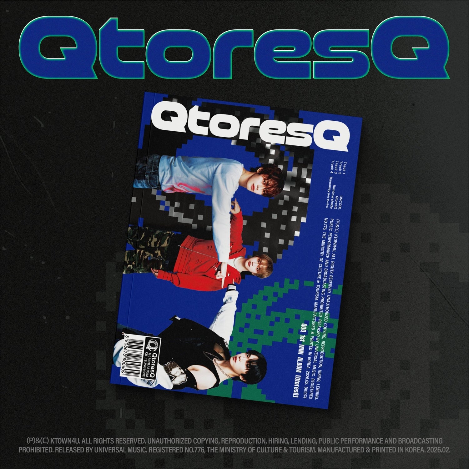 [Album]QQQ (큐큐큐) - QtoresQ - product_vendor,