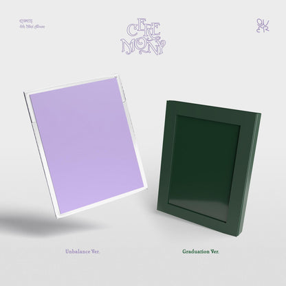 [Album]QWER CEREMONY (4th Mini Album) (Unbalance Ver. / Graduation Ver. / 2 versions set) - product_vendor,