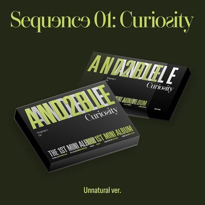 [Album][Random] AND2BLE (앤더블) - Sequence 01: Curiosity (1st Mini Album) [BEATROAD] [POB] [LUCKY DRAW] - product_vendor,
