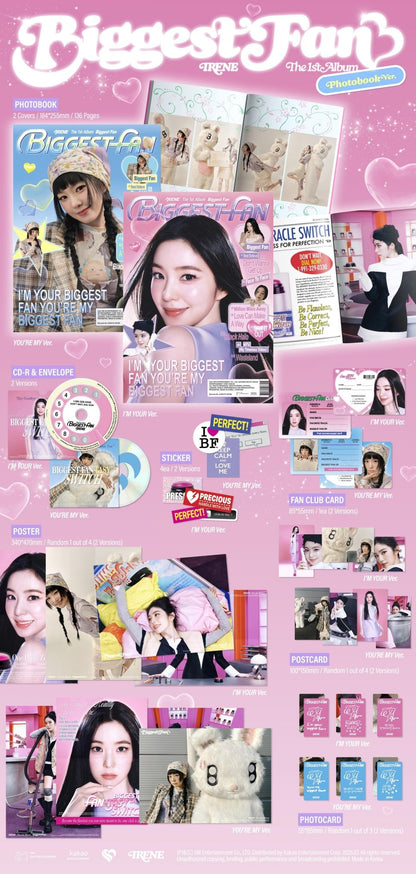 [Album]RED VELVET (레드벨벳) Biggest Fan (1st Full Album, Photobook Ver.) (YOU&