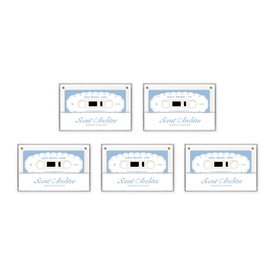 RESCENE - 04 voice cassette / pop-up [scent archive - memories of rescene] official md 1