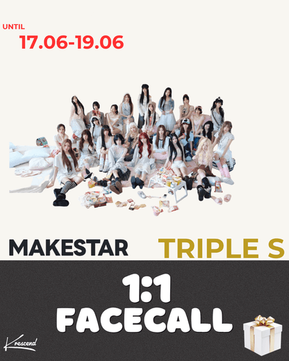 [Event Album][SeoAh] TRIPLES (트리플에스) - LOVE&amp;POP pt.1 [RANDOM] [MAKESTAR] [LuckyDraw] [Facecall]-product_vendor,FULL lowest price, EU shipping, Pre order benefit