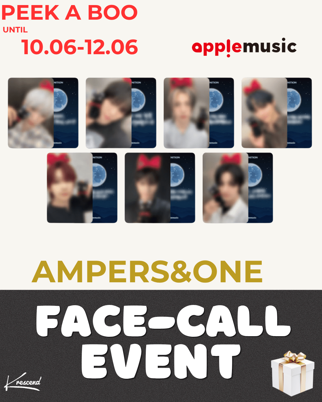 [Event Album][Seungmo] AMPERS&amp;ONE DEFINITION (4th Mini Album) (WE Ver.) [RANDOM] [APPLE MUSIC] [LuckyDraw] [Facecall]-product_vendor,