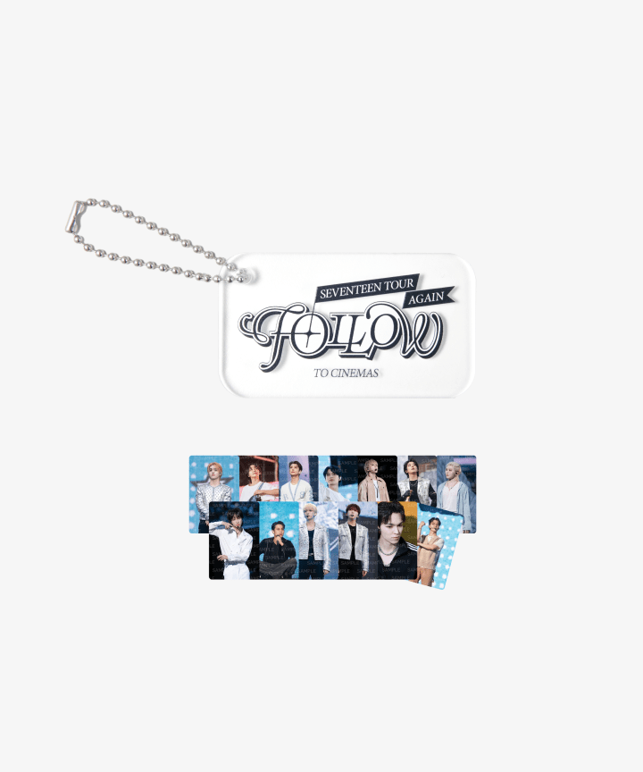 Seventeen - acrylic keyring 1