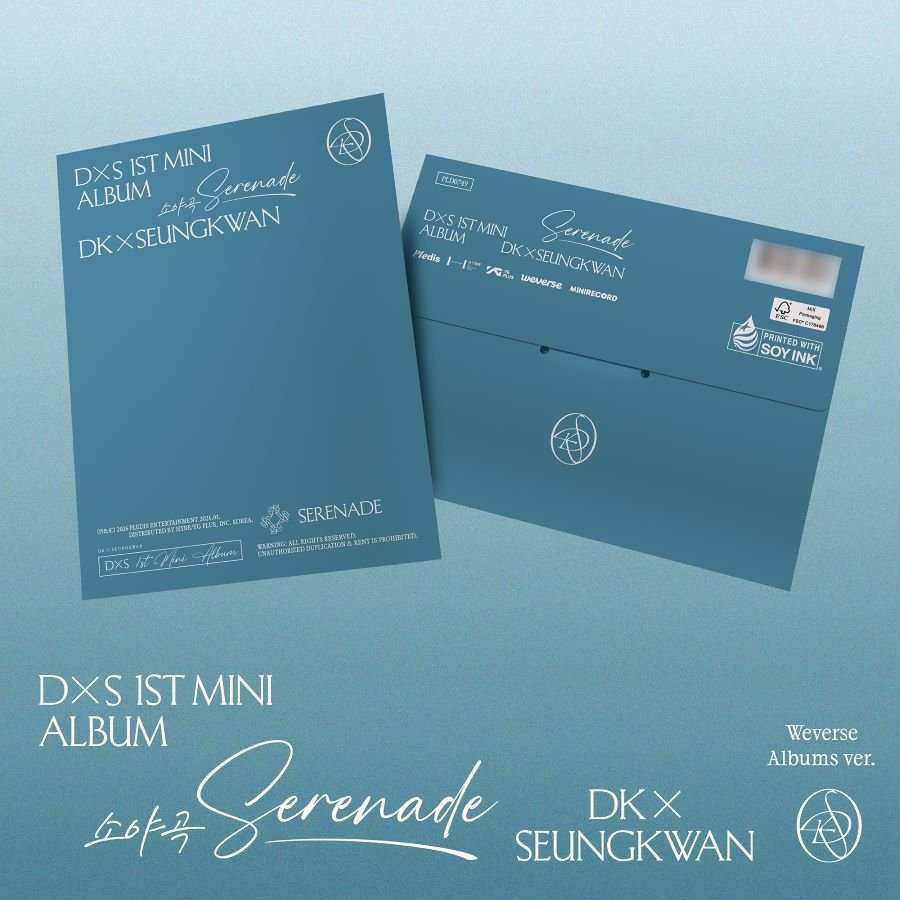[Album]SEVENTEEN (세븐틴) – DK x SEUNGKWAN (도겸 X 승관) – Serenade (1st Mini Album) [Weverse Albums ver.] - product_vendor,
