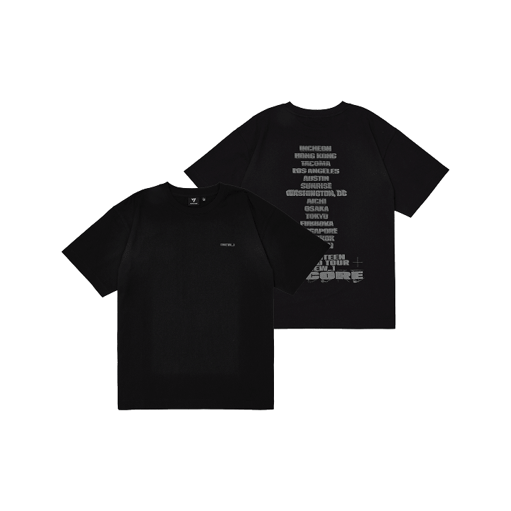 Seventeen - s/s t-shirt black ver.1 1