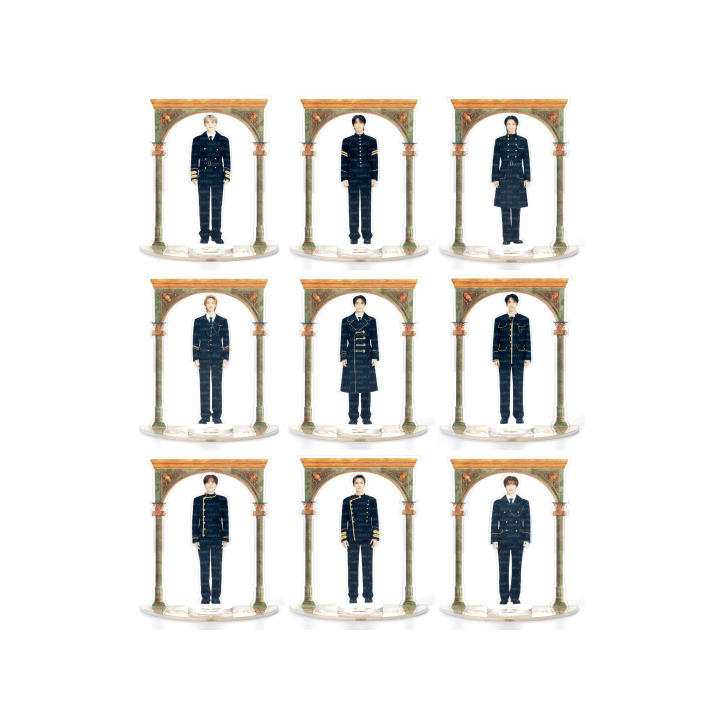 Seventeen - turning acrylic stand 1