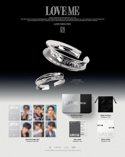 [Album]SHOWNU X HYUNGWON - Love Me (EP, Limited Edition) [Love Ring Ver.] - product_vendor,