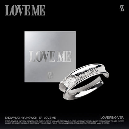[Album]SHOWNU X HYUNGWON - Love Me (EP, Limited Edition) [Love Ring Ver.] - product_vendor,